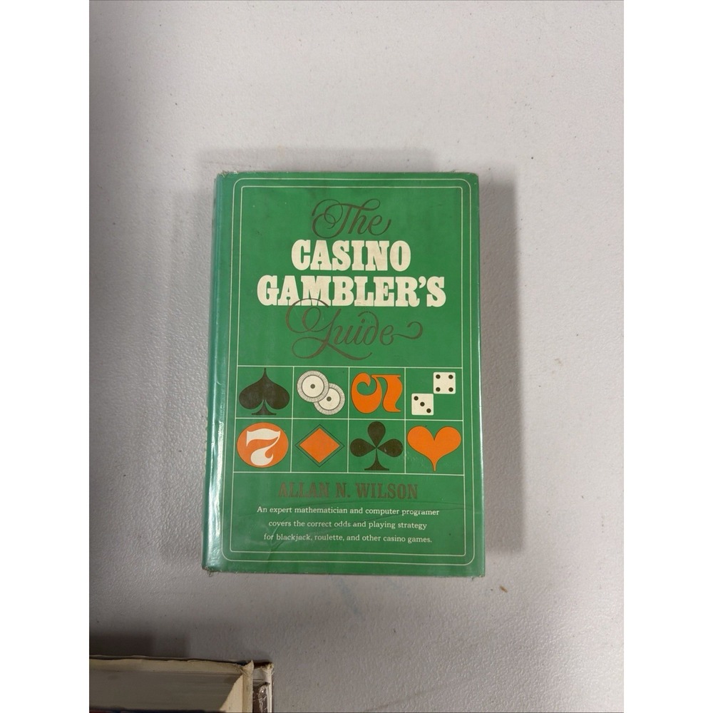 1970 ALLAN N. WILSON. The Casino Gambler's Guide VINTAGE HC